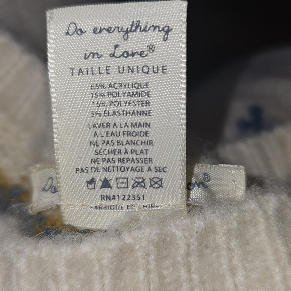 Do Everything In Love Womens Sweater Poncho Aztec Tinsel Infused One Size - Picture 11 of 11